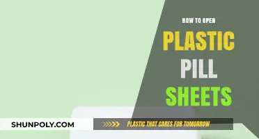 Easy Ways to Open Plastic Pill Sheets