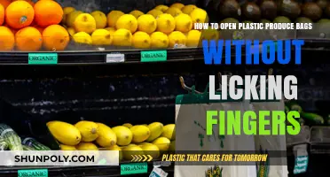 Effortless Produce Bag Opening: No Licking Required, Simple Tricks Revealed