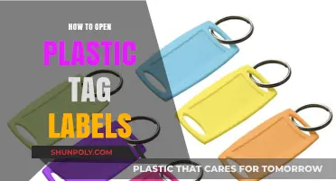 Unlocking Plastic Tag Labels: Easy Opening Techniques