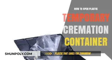 Unlocking a Temporary Cremation Container: A Step-by-Step Guide