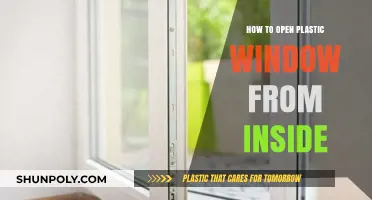 Unlocking Plastic Windows: Easy Ways to Open from Inside