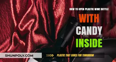 Uncorking Sweet Surprises: Opening Plastic Wine Bottles with Candy Inside