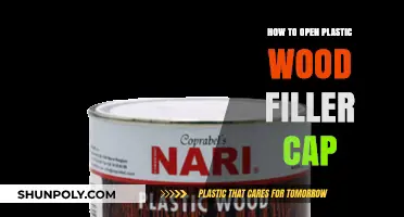 Easy Ways to Open Stubborn Plastic Wood Filler Caps
