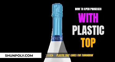 Popping Plastic: Opening Prosecco with a Twist