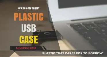 Unlocking the Target Plastic USB Case