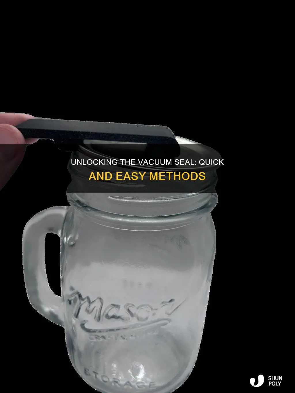 how to open vacuum sealed plastic