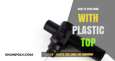 Opening Wine with a Plastic Top: Easy Steps to Success