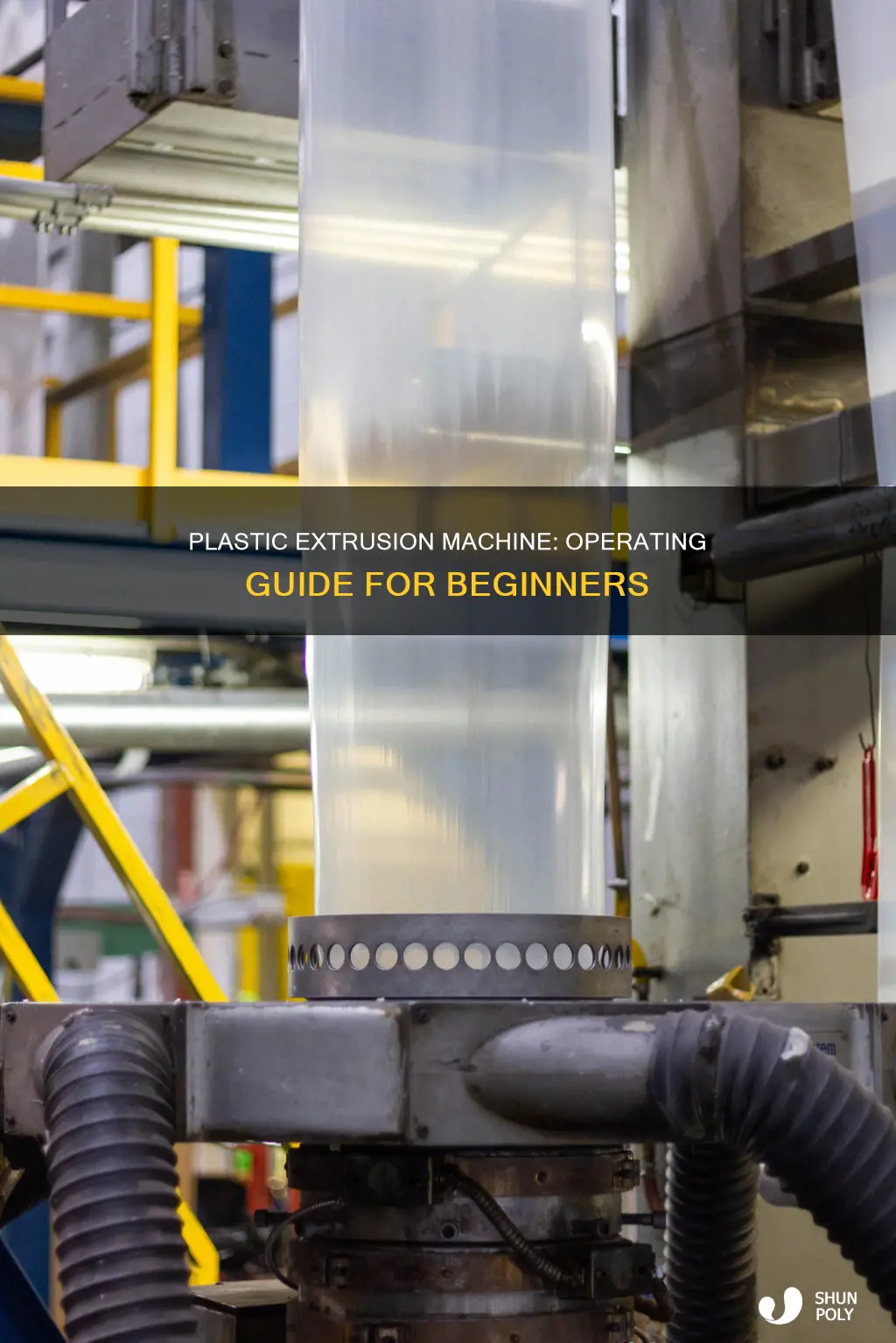 how to operate a plastic extrusion machine