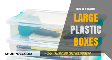 Organizing Large Plastic Boxes: Efficient Stacking and Storage