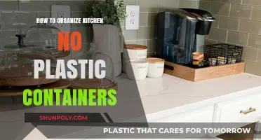 Smart Kitchen Organization: No Plastic Containers