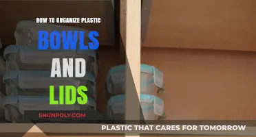 Smart Ways to Organize Plastic Bowls and Lids