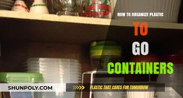 Organizing Plastic Containers: Efficient Storage Solutions