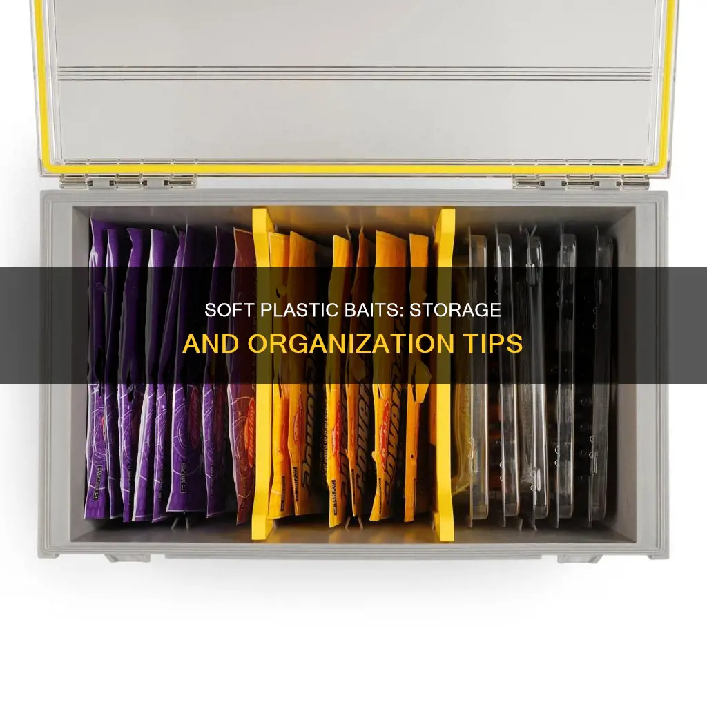 how to organize soft plastic baits