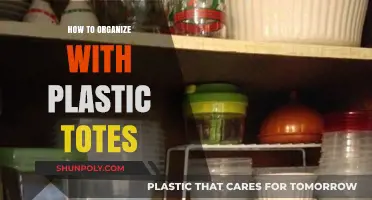 Smart Storage: Plastic Totes Organization Ideas
