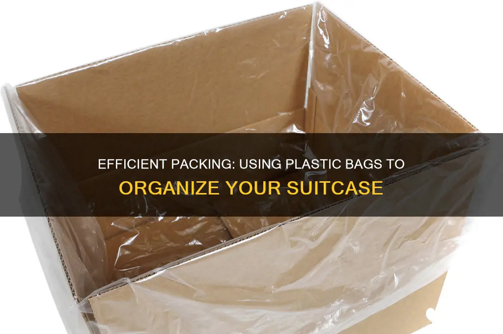 how to pack a suitcase with plastic bags