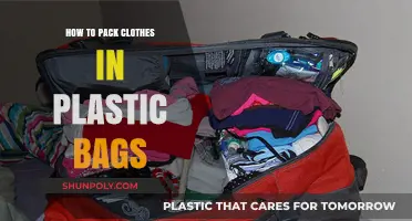 Efficiently Packing Clothes in Plastic Bags: Tips for Travel and Storage