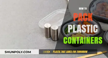 Smart Packing Hacks for Plastic Containers