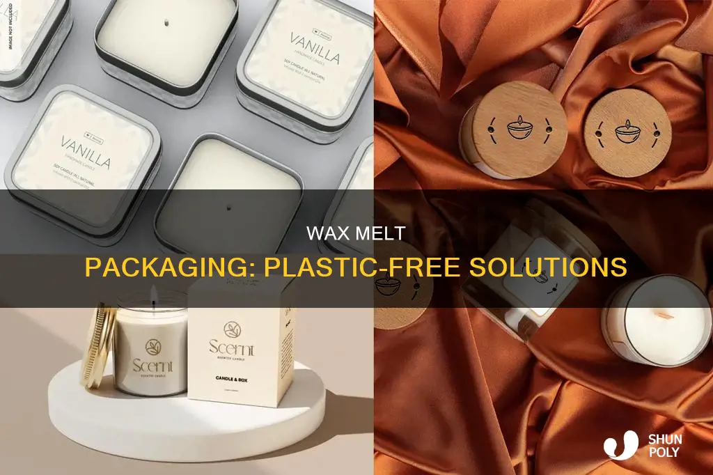 how to package wax melts without plastic