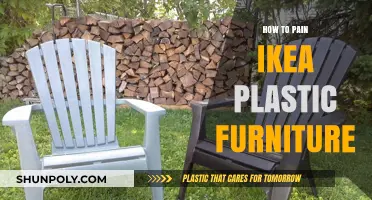 Transforming IKEA Plastic Furniture with Paint