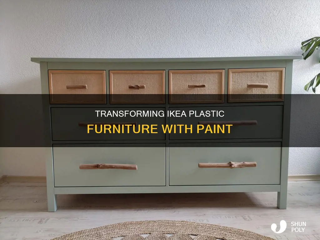 how to pain ikea plastic furniture