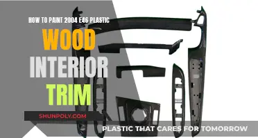 Transforming E46 Plastic Wood Trim: A Painting Guide