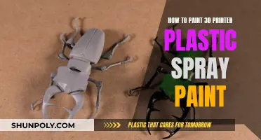 Spray Painting 3D Prints: A Guide to Success