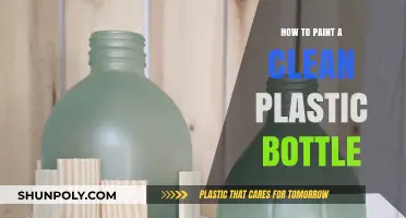 Transform Plastic Bottles: Easy Steps to Paint Cleanly and Creatively