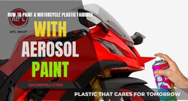 Spray-Painting Motorcycle Plastic Fairings: A Step-by-Step Guide