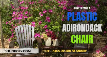 Transforming Plastic Adirondack Chairs with Paint