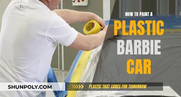 Transforming Barbie's Car: Painting Plastic with Precision
