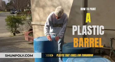 Transforming Plastic Barrels with Paint: A Creative Guide