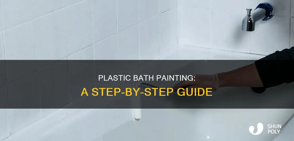 how to paint a plastic bath