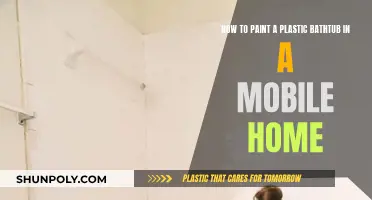 Bathtub Makeover: Painting Your Mobile Home's Plastic Bathtub