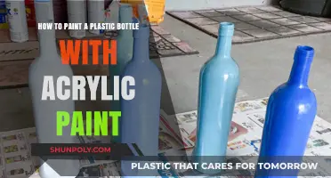 Creative Upcycling: Painting Plastic Bottles with Acrylics for DIY Decor
