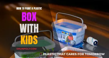 Painting Plastic Boxes: A Fun Kid-Friendly Project