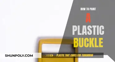 Painting Plastic Buckles: A Step-by-Step Guide