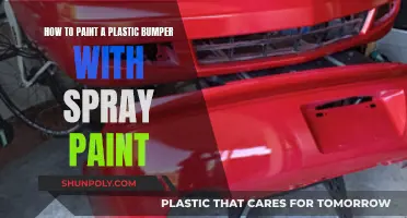 Spray-Painting Plastic Bumpers: A Step-by-Step Guide