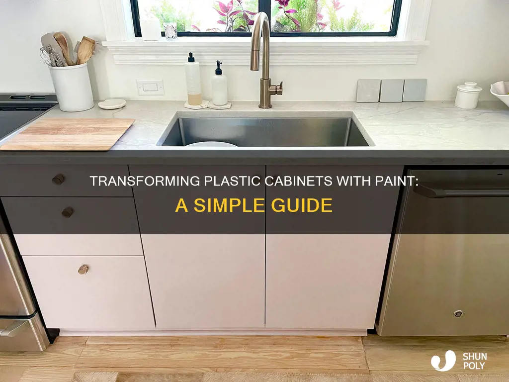 how to paint a plastic cabinet