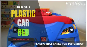 Transforming a Plastic Car Bed with Paint
