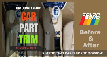Painting Plastic Car Part Trim: A Step-by-Step Guide