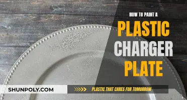 Transforming Plastic Charger Plates with Paint: A Simple Guide