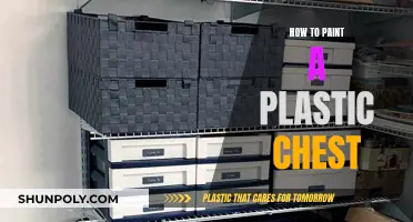 Transforming a Plastic Chest with Paint: A Beginner's Guide