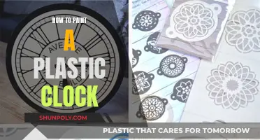 Transforming Plastic Clocks with Paint: A Step-by-Step Guide