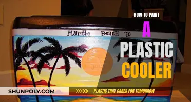Transforming Plastic Coolers with Paint: A Beginner's Guide