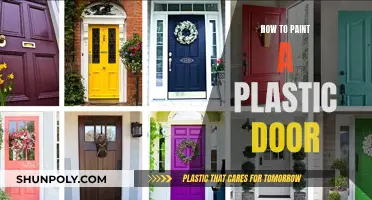 Painting Plastic Doors: A Step-by-Step Guide