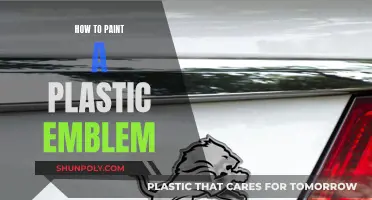 Painting Plastic Emblems: A Step-by-Step Guide