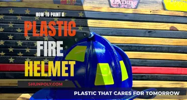 Painting a Plastic Fire Helmet: A Step-by-Step Guide