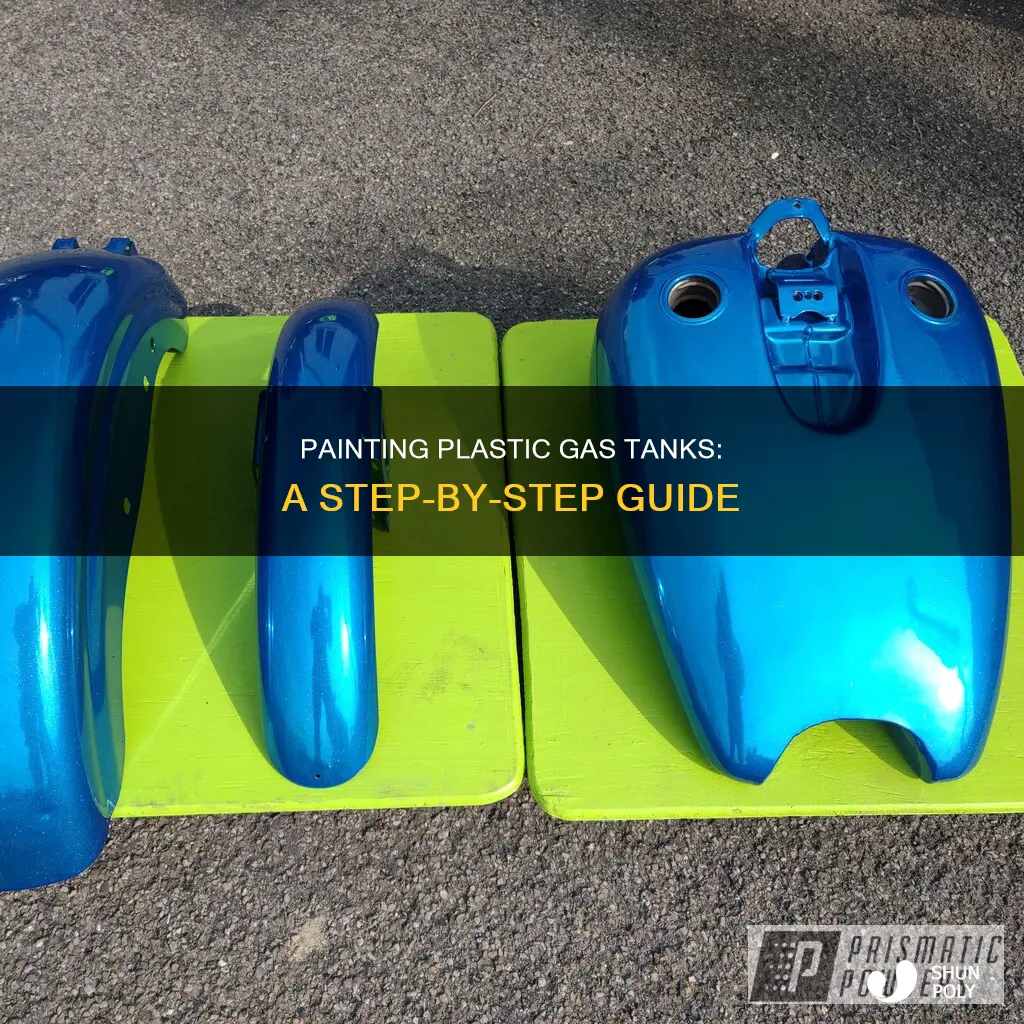 how to paint a plastic gas tank
