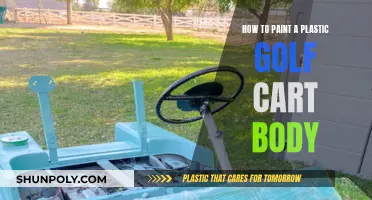 Painting a Golf Cart: Plastic Body Prep and Paint
