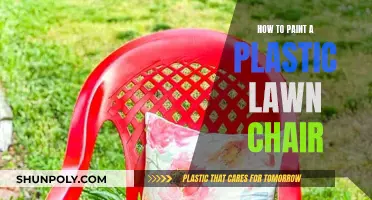 Transform Your Plastic Lawn Chair with Paint
